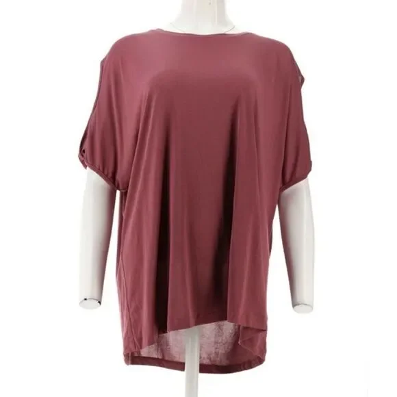 Lisa Rinna Collection Split Sleeve Knit Top - Picture 2 of 5